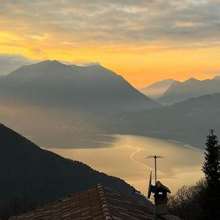 Chalet La Terrazza Vista Lago Bellano Ngoại thất bức ảnh