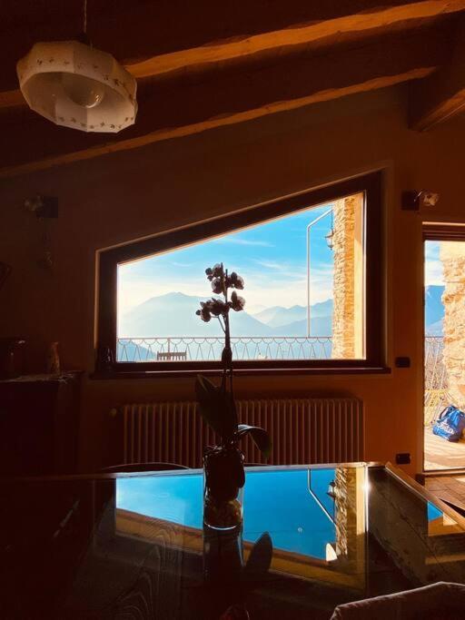 Chalet La Terrazza Vista Lago Bellano Ngoại thất bức ảnh