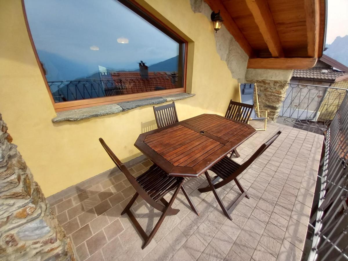 Chalet La Terrazza Vista Lago Bellano Ngoại thất bức ảnh