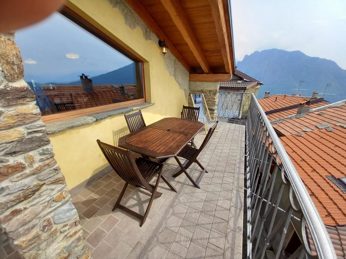 Chalet La Terrazza Vista Lago Bellano Ngoại thất bức ảnh