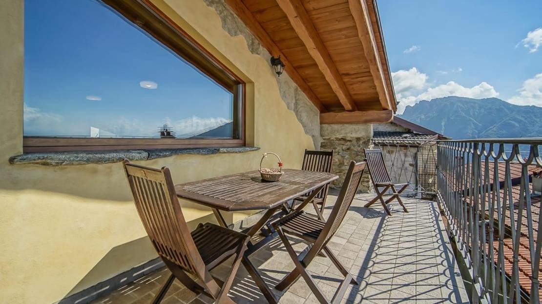 Chalet La Terrazza Vista Lago Bellano Ngoại thất bức ảnh
